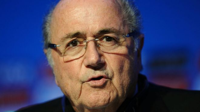 File image of Sepp Blatter