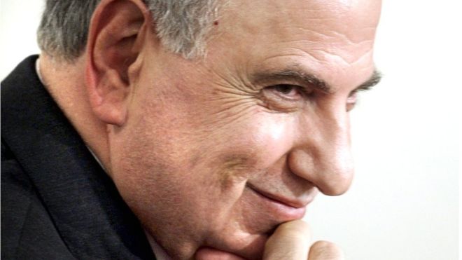 File photo of <b>Ahmed Chalabi</b> dated November 2005 - _86482525_86482524