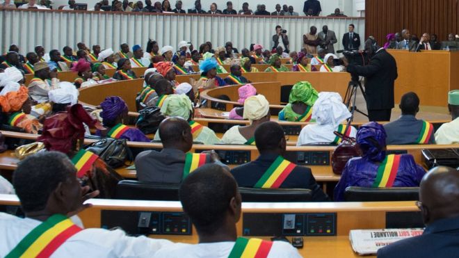 An inside overview of the National Assembly of Senegal