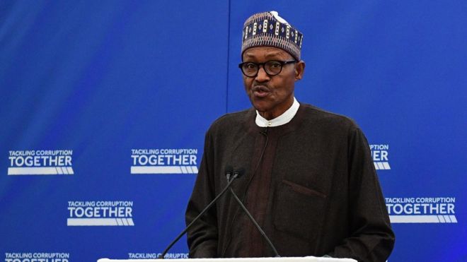 President Buhari speaks at anti-corruption summit