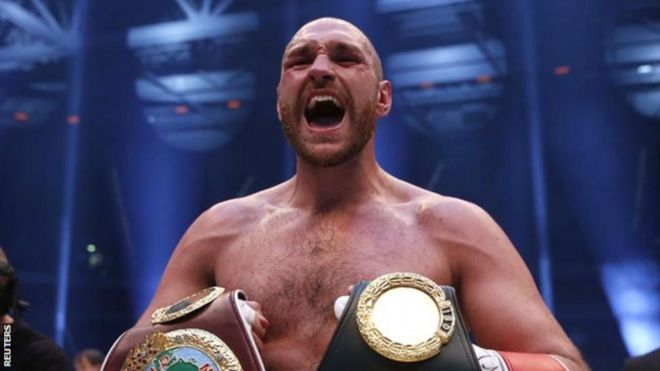 Bingwa wa uzani mzito dunia katika ndondi Tyson Fury asema amejiuzulu