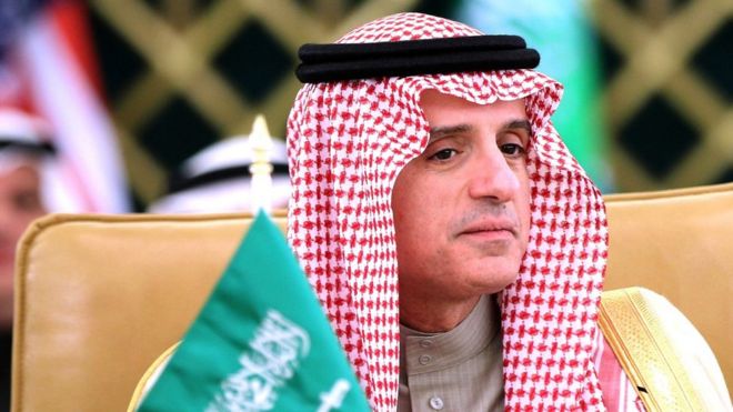 وزير الخارجية السعودية متفائل بشأن إدارة ترامب وسياستها لاحتواء إيران ومحاربة تنظيم الدولة