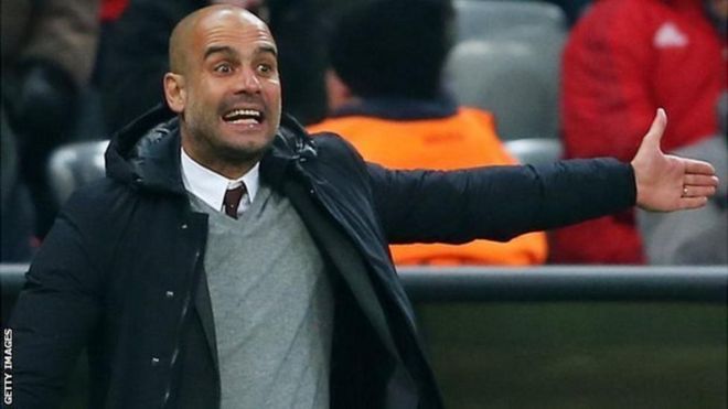 Meneja wa Manchester City Pep Guardiola