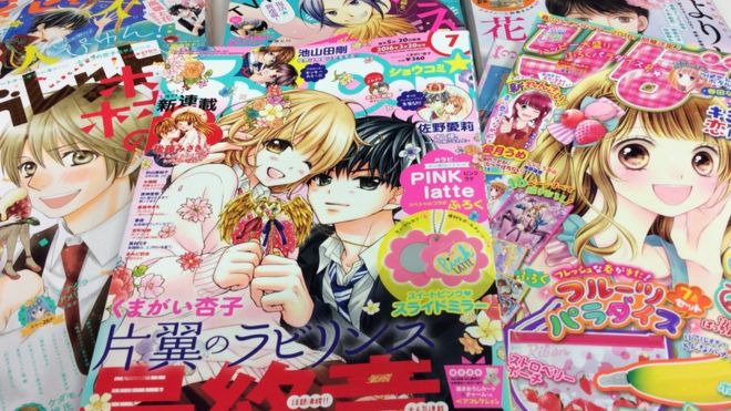 Girls' comic magazines in Japan