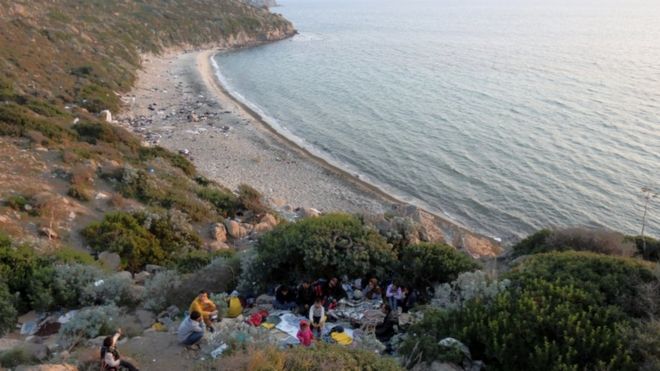 The coast near Bodrum, Nov 2015