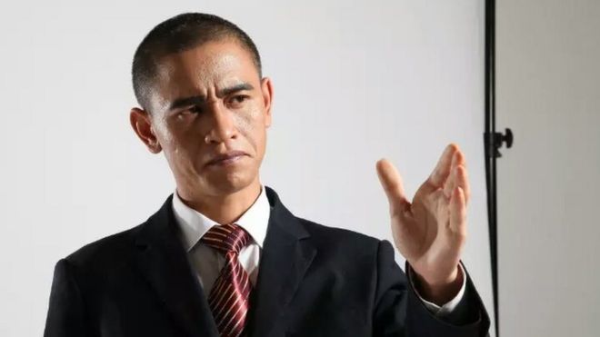 China's Obama impersonator