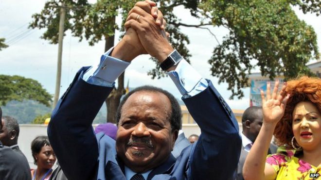 Image result for images of Cameroon's Presidential couple
