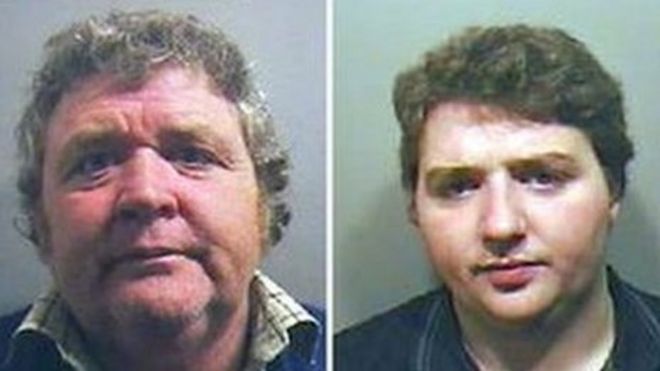 Image caption Tommy Connors Sr and <b>Patrick Connors</b> were jailed at Luton <b>...</b> - _67465197_tommy_patrick_connors