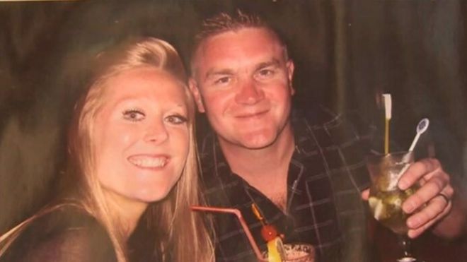 Image caption Ross and Clare Simons were killed by a hit-and-run driver while riding their tandem in Bristol - _80569903_7a094f3f-6bb1-423c-81d3-fef128bb99cf