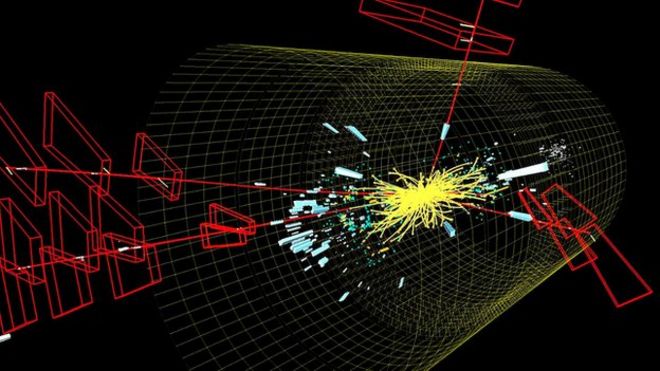 Higgs event at LHC
