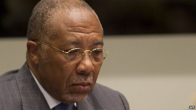Charles Taylor in court (file photo)