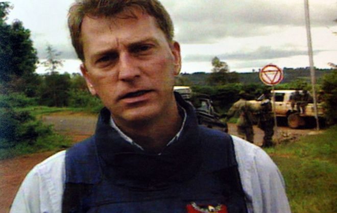 Mark Doyle in Rwanda at the time of the genocide