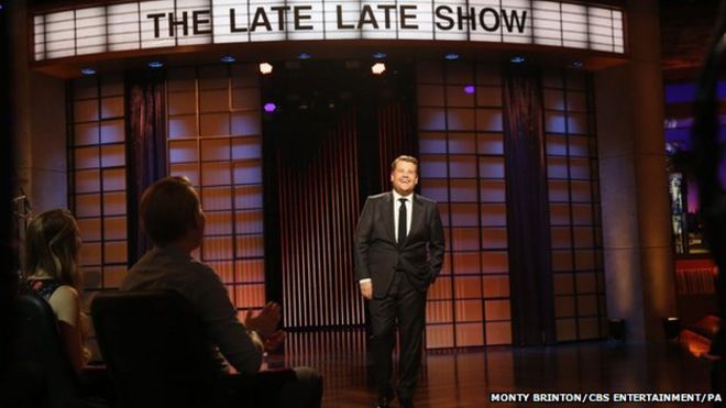 James Corden on The Late Late Show