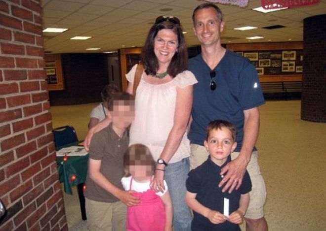 The Richard Family before the bombing