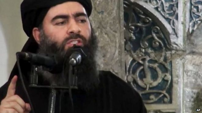 Abu Bakr al-Baghdadi. File photo