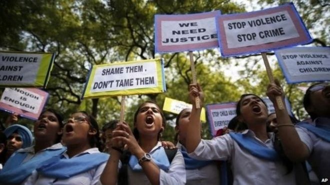 India protest against rape