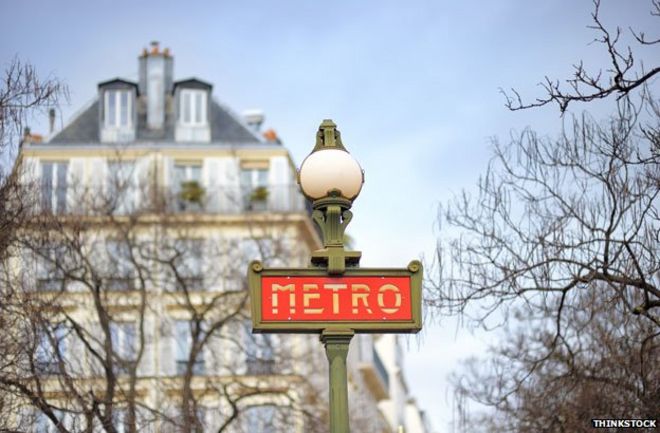 Metro sign