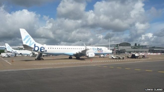 Flybe at Southampton Airport