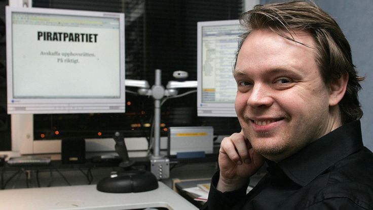 Richard Falkvinge, fundador del Partido Pirata de Suecia