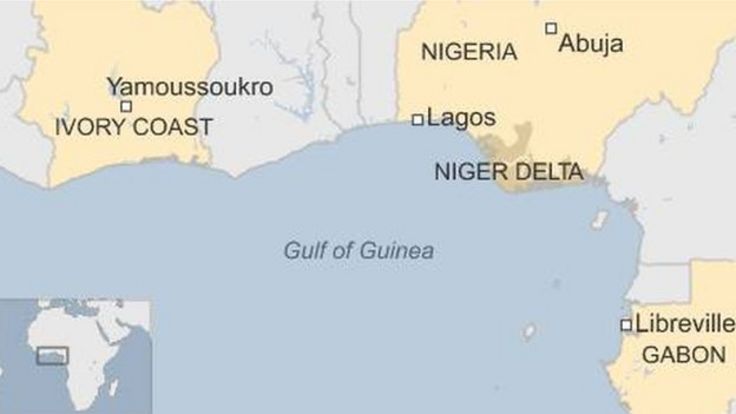 Map of the region