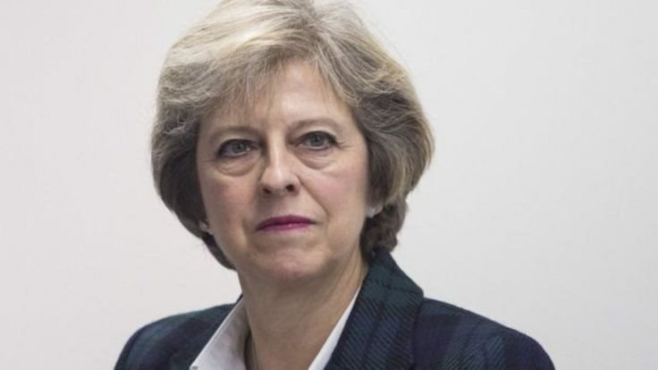 Teresa May, primer ministra del Reino Unido