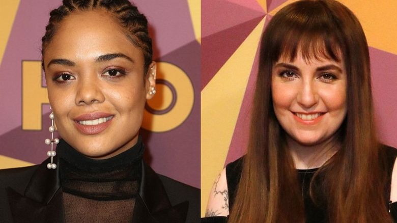 Tessa Thompson and Lena Dunham