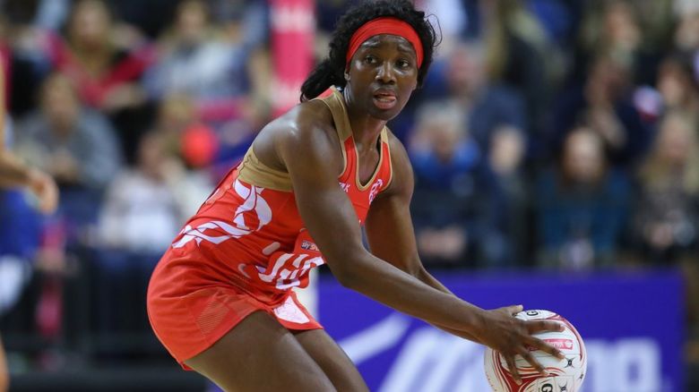 England netball captain Ama Abgeze
