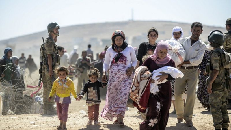 Us Plans To Accept Syrian Refugees Next Year Bbc News