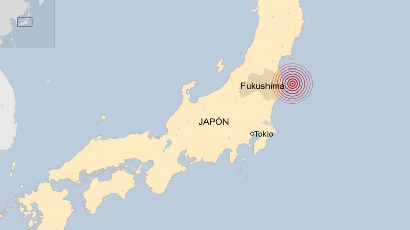 Terremoto En Jap N Un Sismo De Magnitud En Fukushima Deja Al Menos