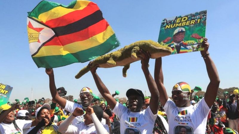 Emmerson Mnangagwa The Crocodile Wins Second Term As Zimbabwe