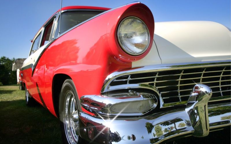 Old-fashioned car