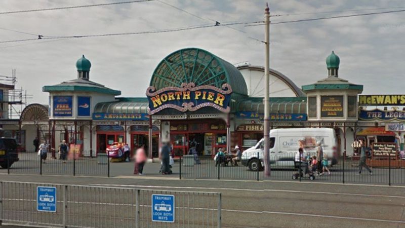 Two Charged Over Blackpool Pier Jam Stabbing Bbc News