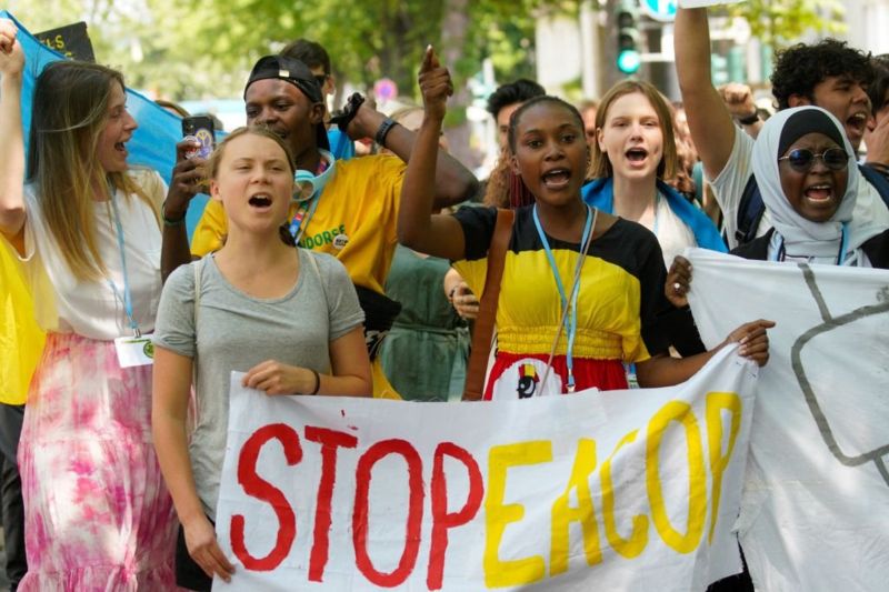 Greta Thunberg Aktivis Lingkungan Berusia Tahun Akan Diadili Karena