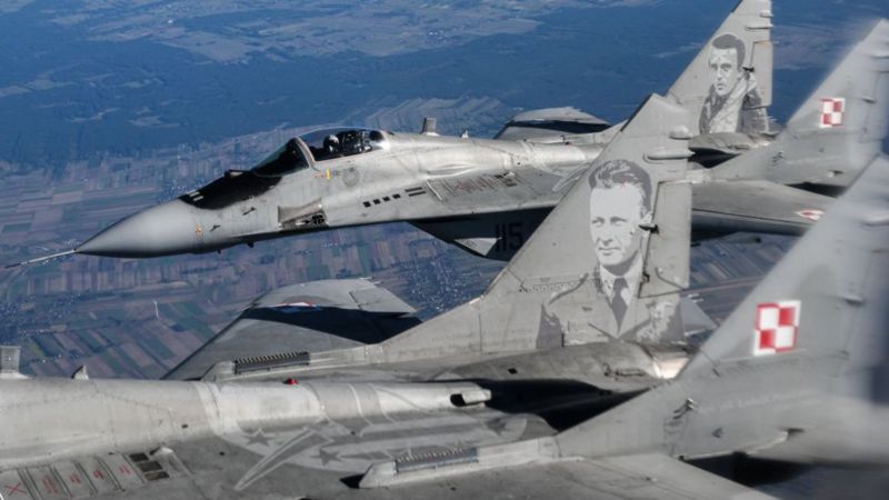 Russia Threatens To Destroy Ukraine Jets After Poland And Slovakia