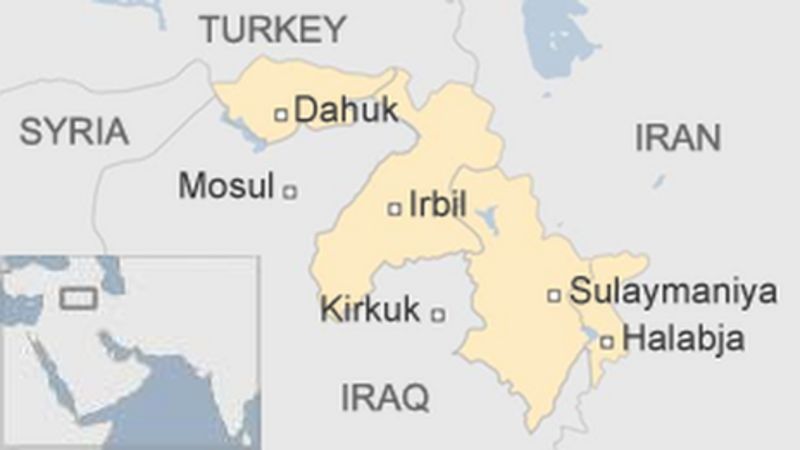 Iraqi Kurds Decisively Back Independence In Referendum Bbc News