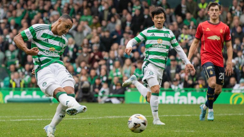 Celtic Vs Falkirk Scottish League Cup BBC Sport BBC Sport