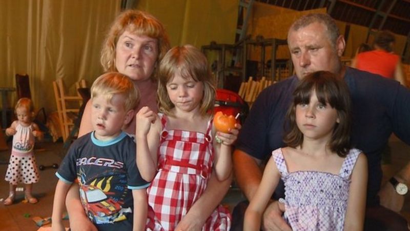 Ukraine Refugees Finding Shelter From The War Bbc News