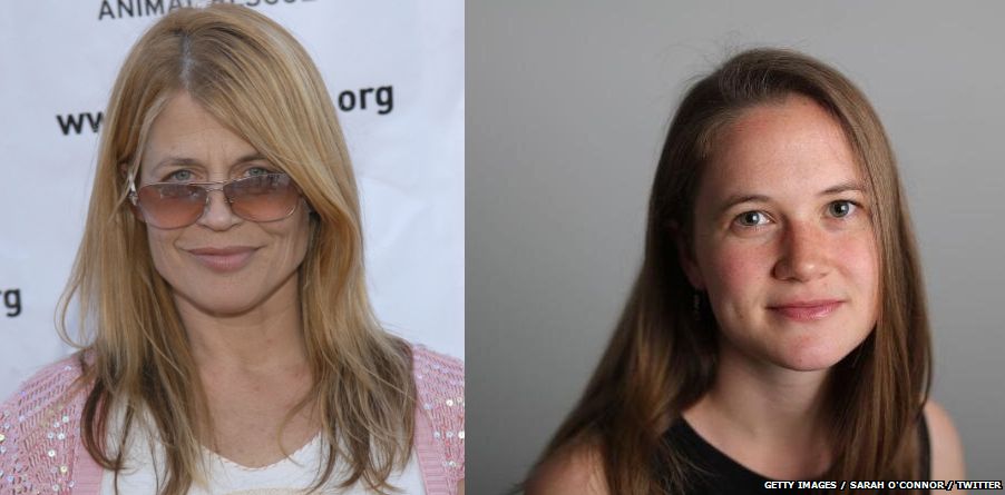 Connor v O'Connor: on the left, Linda Hamilton, who starred in the Terminator films; on the right, Sarah O'Connor, employment correspondent for the Financial Times