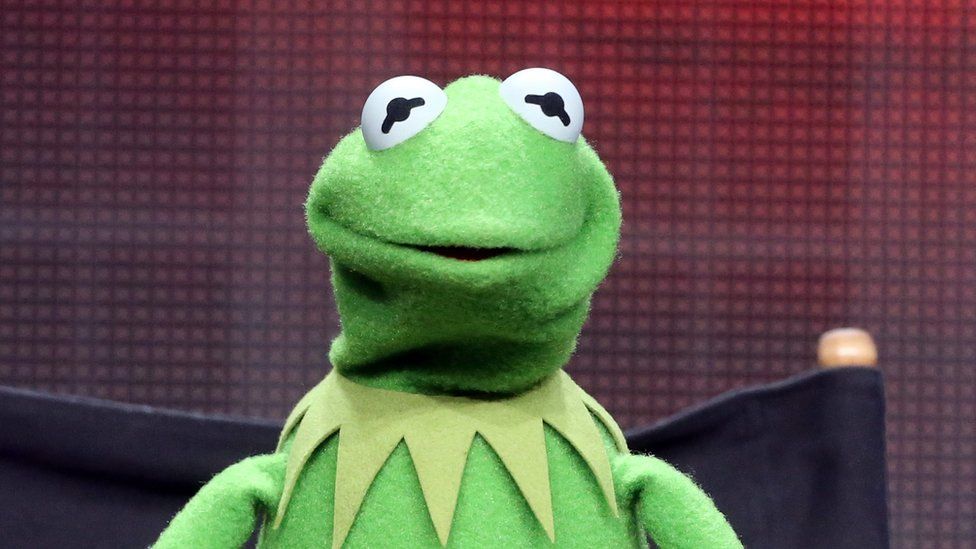 evil kermit plush