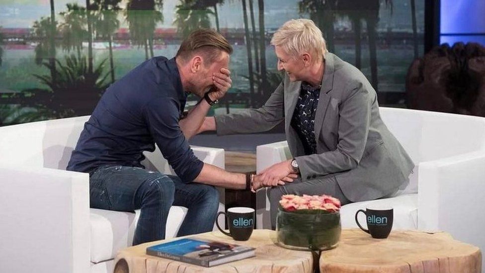 Man desperate to be on The Ellen DeGeneres Show builds own set and