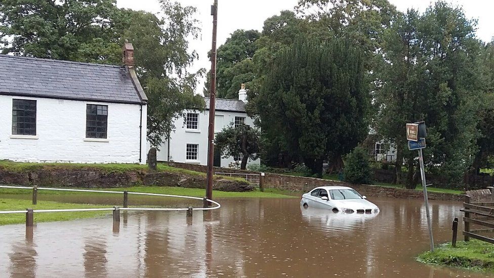 Wirral flooding Homes evacuated as water levels rise BBC News