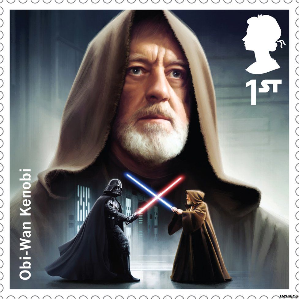 Obi-Wan Kenobi stamp
