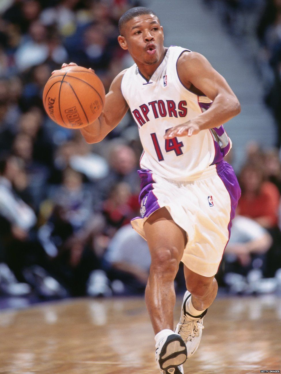 muggsy bogues toronto raptors jersey