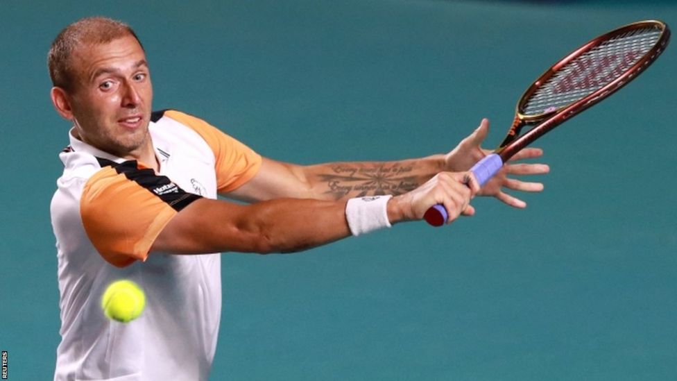 Indian Wells Dan Evans Beaten By Roman Safiullin In First Round BBC