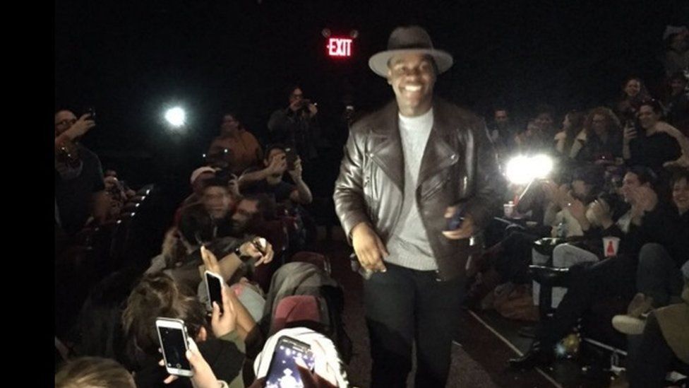 John Boyega gatecrashes a Star Wars