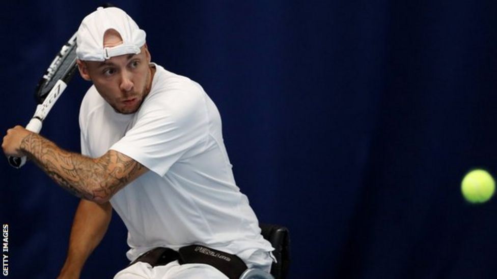 British Open Wheelchair Tennis Championships Andy Lapthorne Loses To