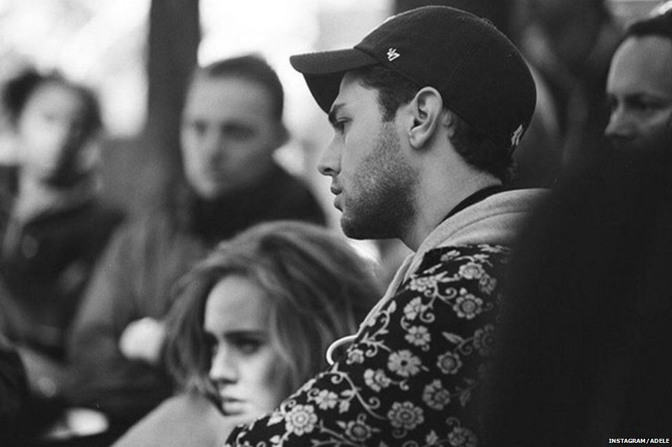 Adele with Xavier Dolan Adele with Xavier Dolan