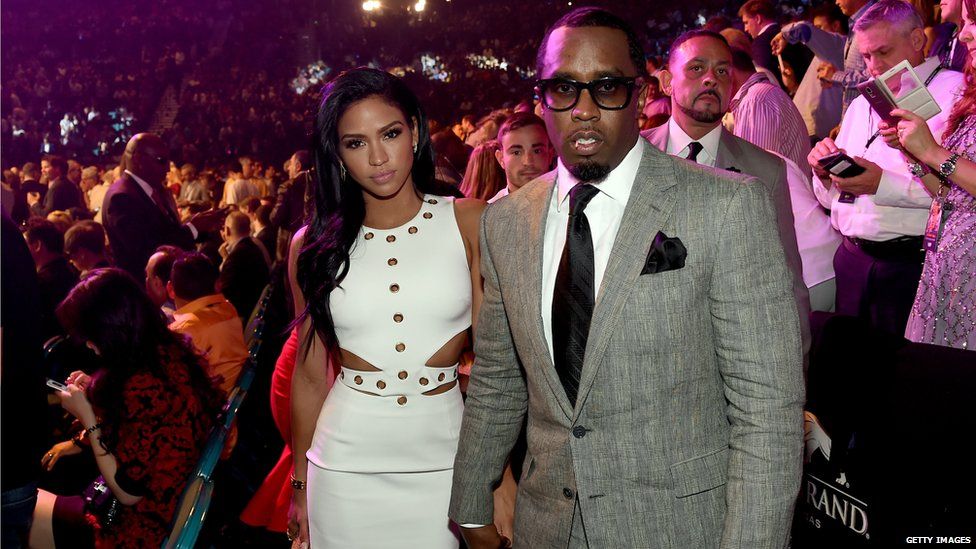 Model Cassie Ventura and Sean 'Puff Daddy' Combs