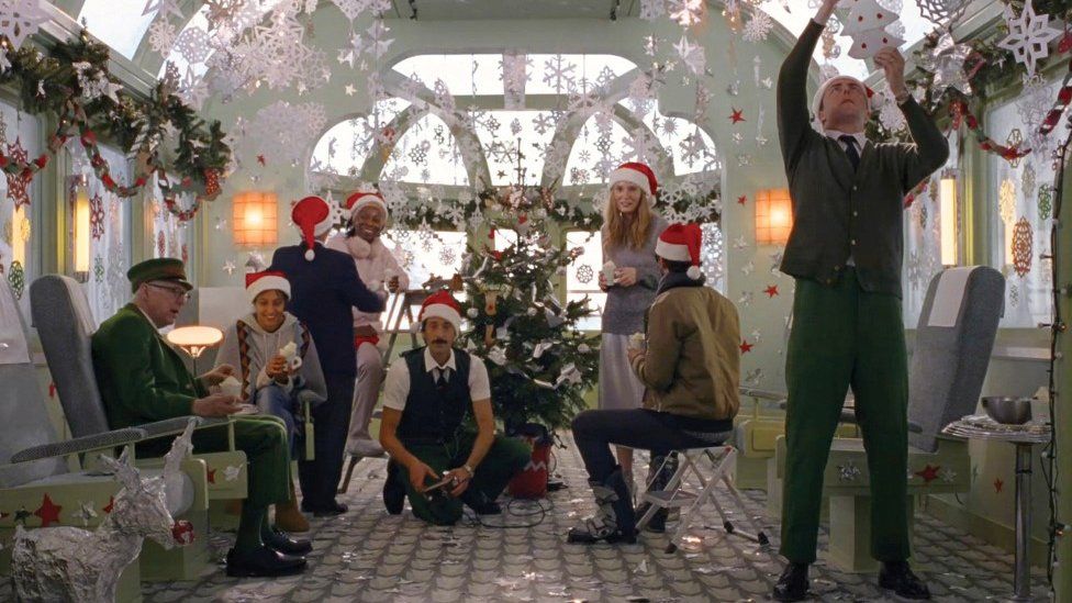 H&M has made a short Wes Anderson film for its Christmas ad BBC Newsbeat