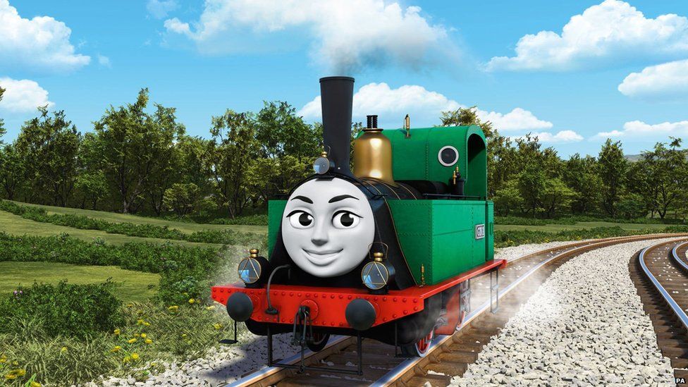 thomas the tank engine green train name